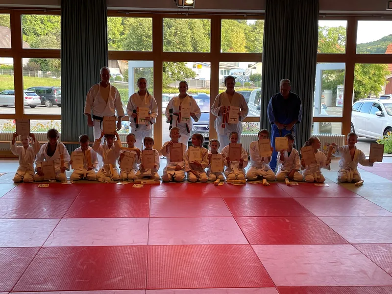 Gürtelprüfung der Kinder 2022