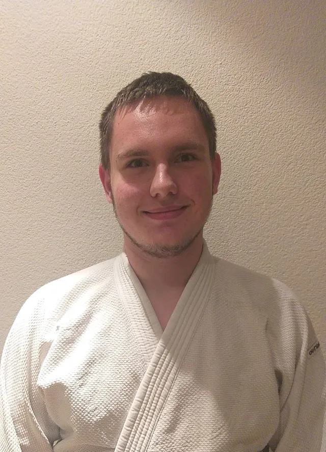 André Weber im Judoanzug